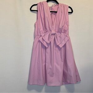 Entro Pink Barbie Women Dress with Bow Large